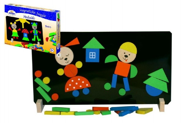 Detoa Magnetické puzzle - Medvědi