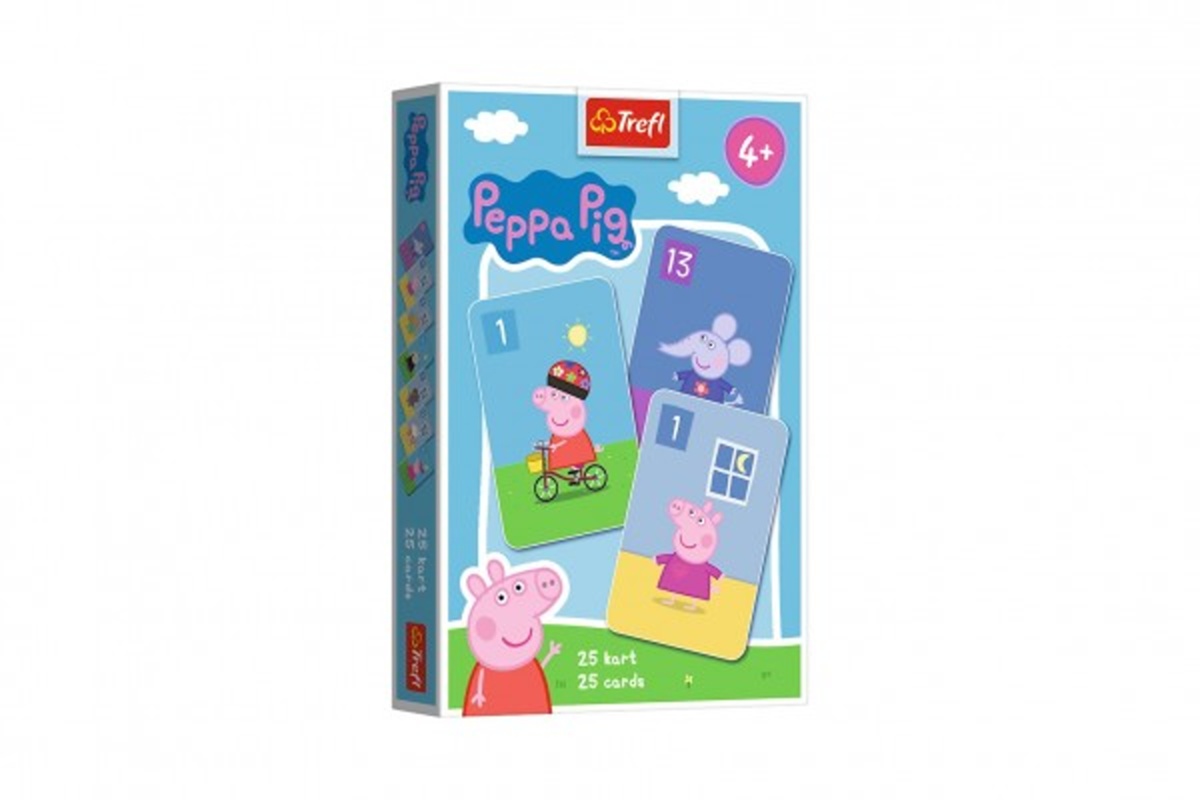 Trefl Peppa Pig: Prasátko Peppa - Černý Petr - společenská hra