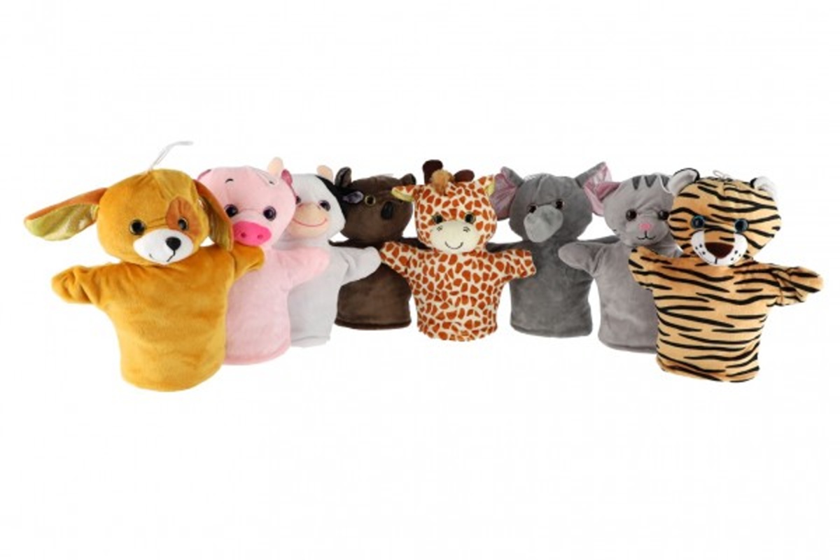 Teddies Maňásek - Zvířátko plyš - 24 cm - mix druhů