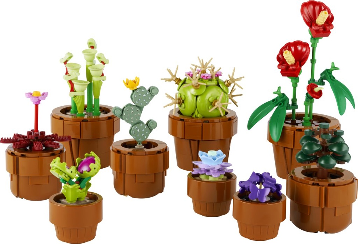 LEGO ICONS 10329 - Miniaturní rostliny