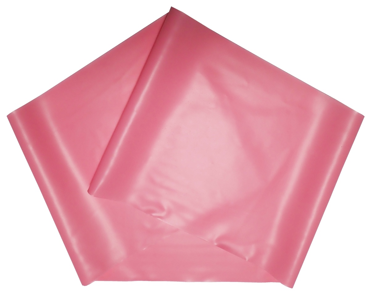 KUBIsport Aerobiková posilovací stuha - růžová