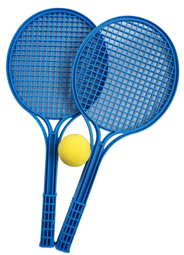 KUBIsport Soft tenis - Sada: 2 pálky + molitanový míček