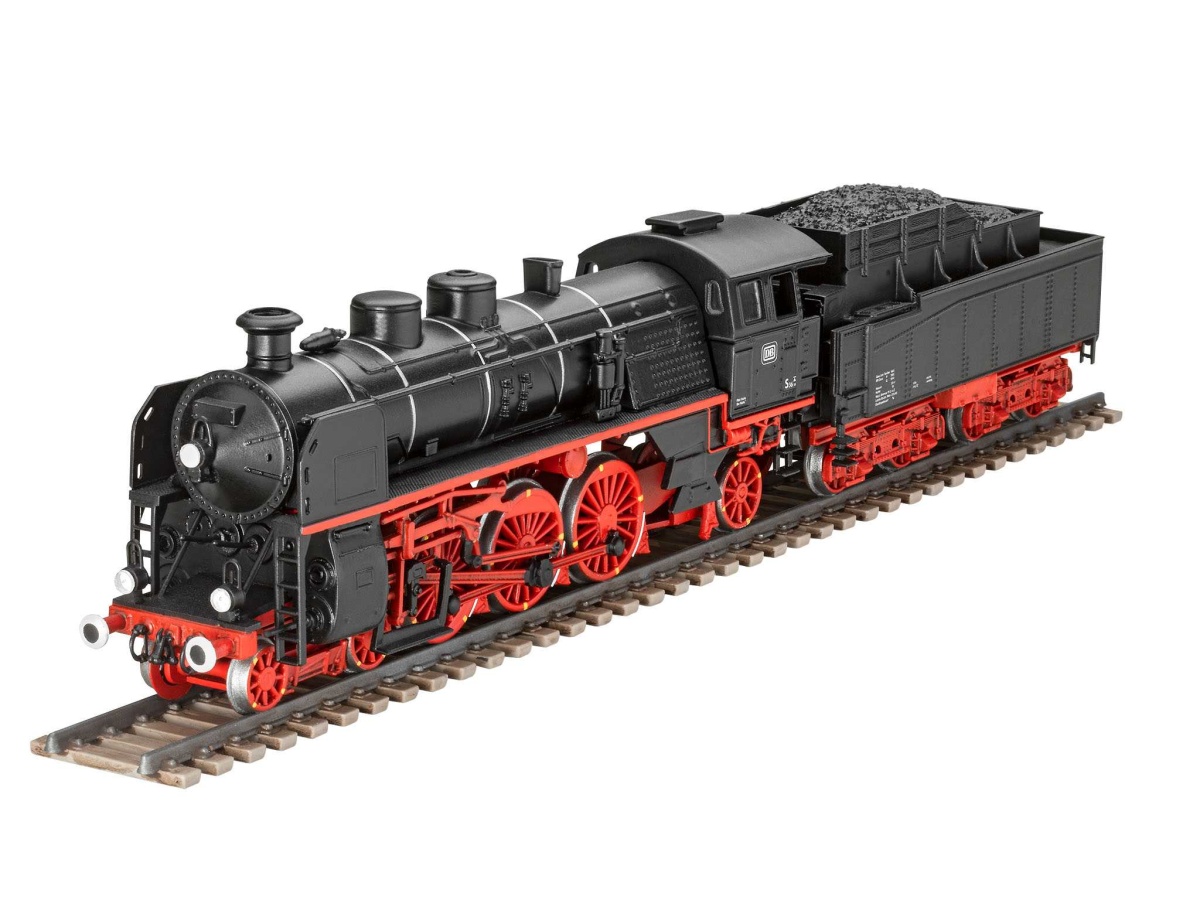 Revell Plastikový model lokomotivy Express locomotive S3/6 BR18(5) with Tender 2‘2’T