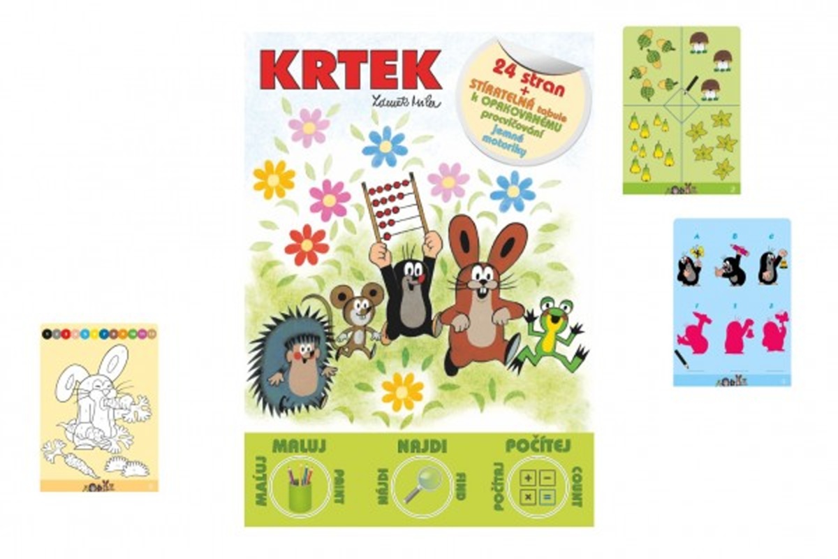 Akim Activity book A4 - Krtek