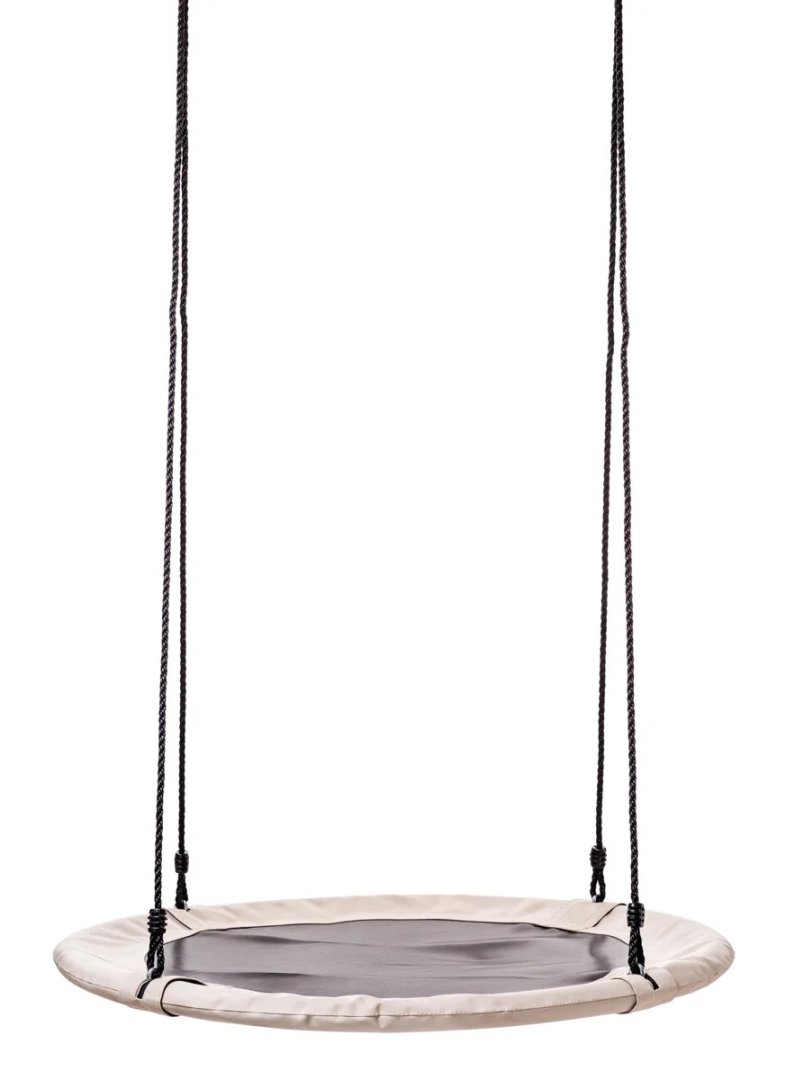 Woody Houpací kruh - průměr 100 cm - béžová