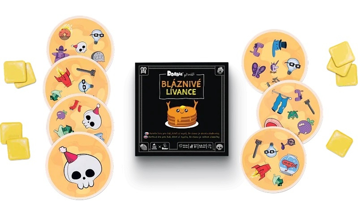 Asmodee Dobble - Bláznivé lívance