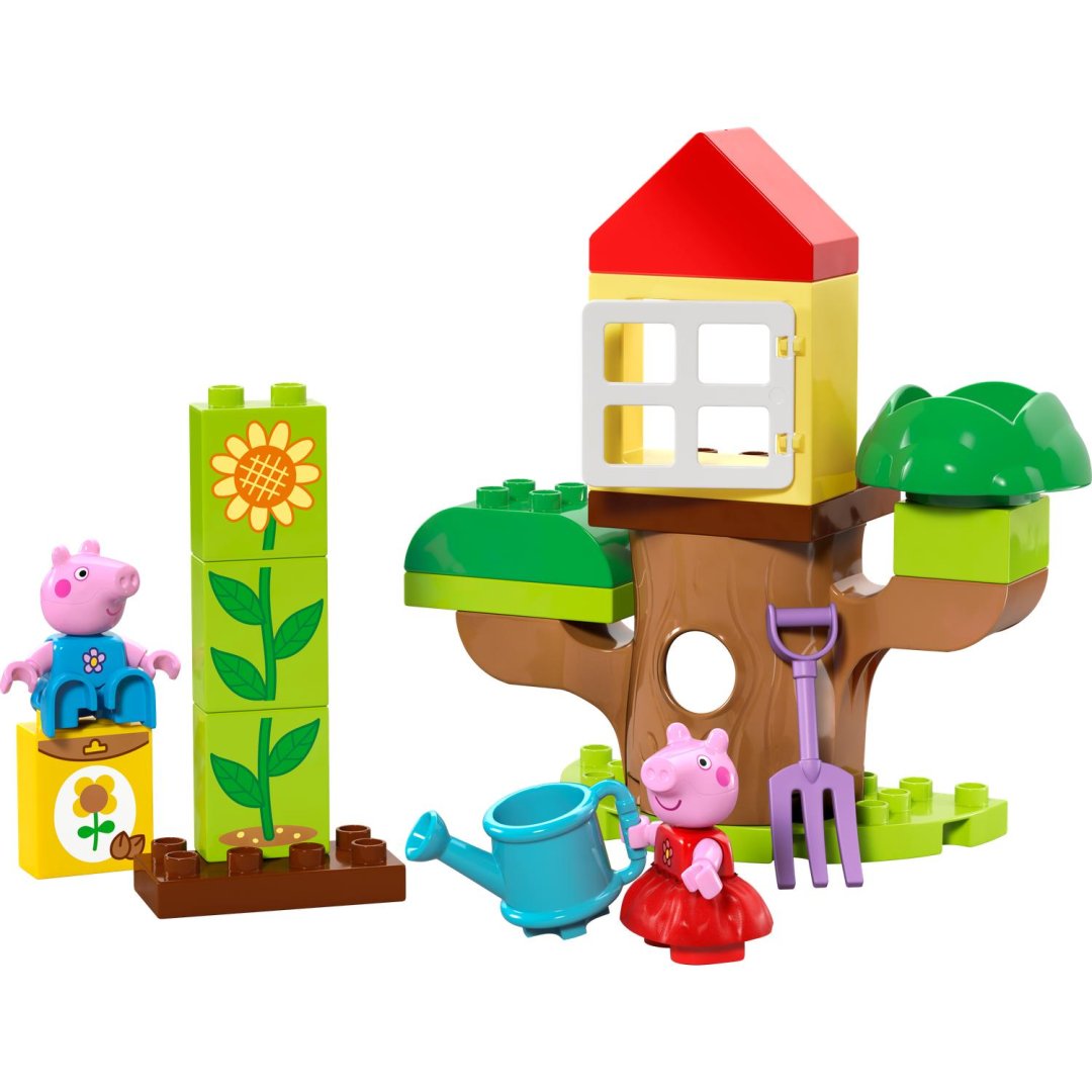 LEGO DUPLO 10431 - Peppa Pig: Zahrada a dům na stromě