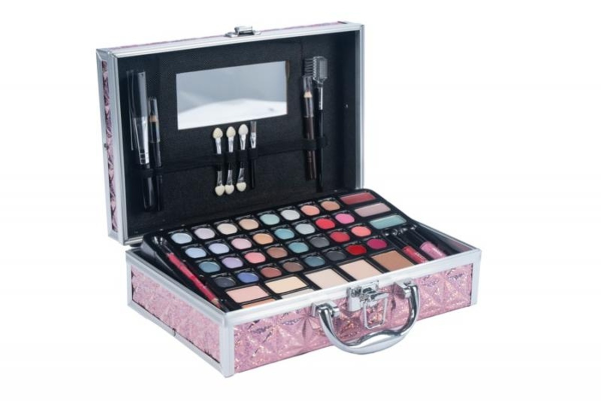 Mac Toys Kosmetický kufřík střední - růžová