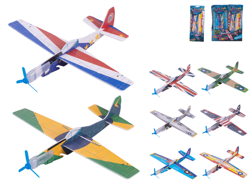 Mikro trading Letadlo házecí - 20,5 cm - 8 druhů