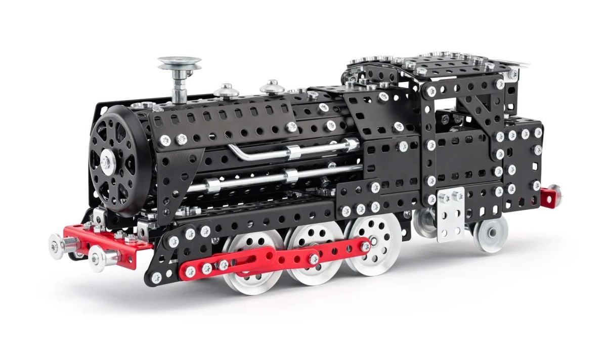 Merkur Stavebnice - Lokomotiva - 596 dílků