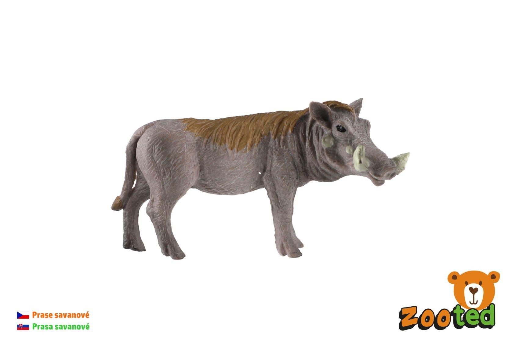 Levně Teddies Prase savanové - zooted - 9 cm