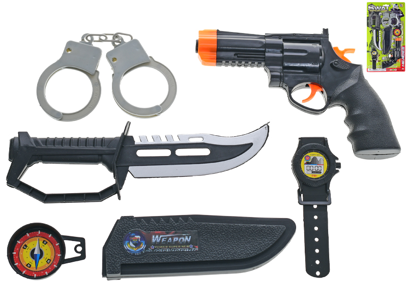 Mikro trading SWAT - Set s pistolí a doplňky - 6 ks