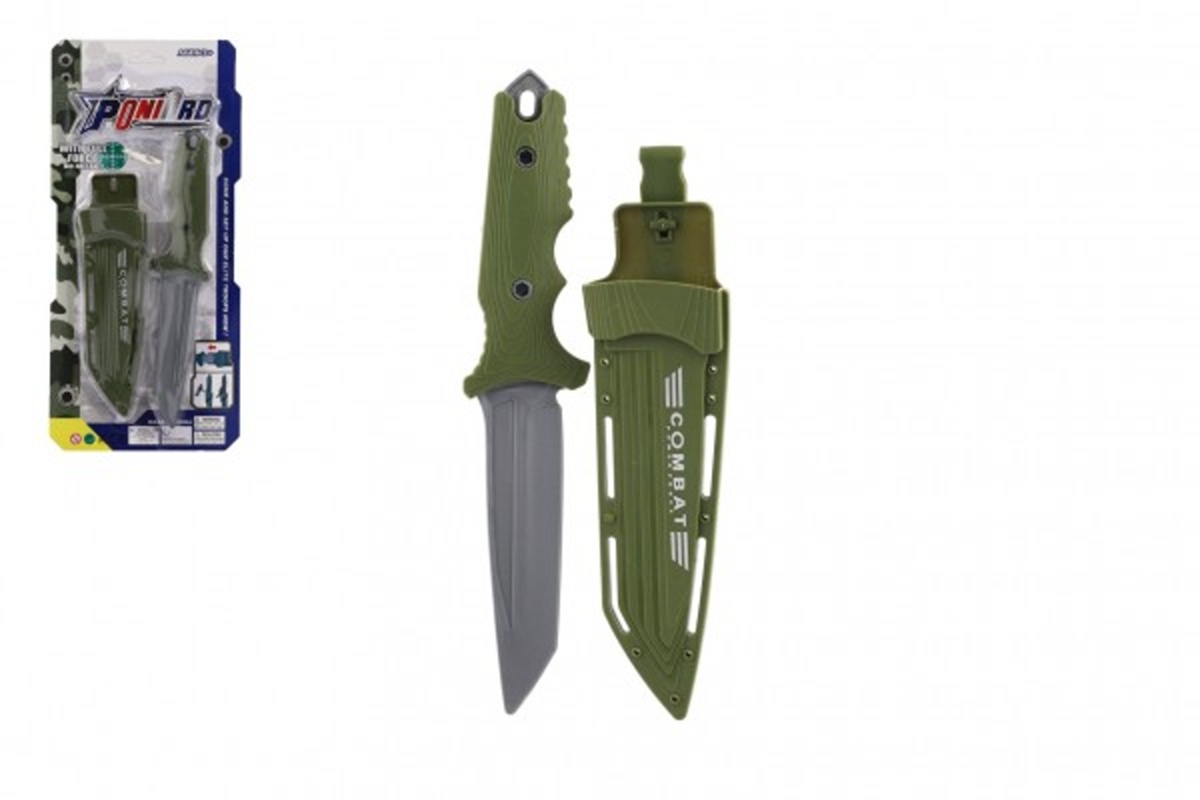 Teddies Nůž vojenský s pouzdrem - 25 cm