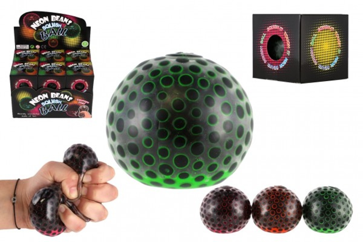 Teddies Míček - Antistresový mačkací sliz žabí vajíčka - 6 cm