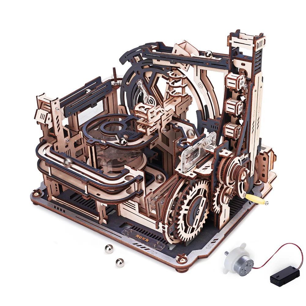 RoboTime 3D skládačka kuličkové dráhy - Kosmodrom
