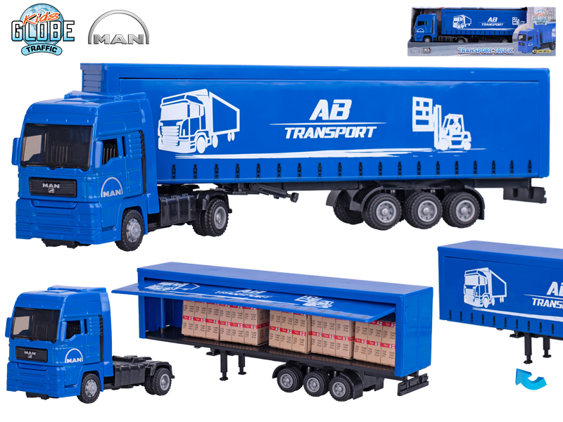 Mikro trading Kids Globe Traffic - Kamion MAN - 30 cm - volný chod