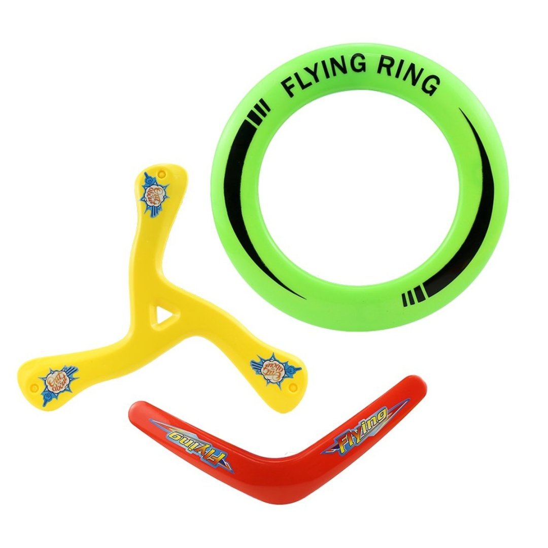 Plastica Venkovní hry - Létající disky - set 3 ks