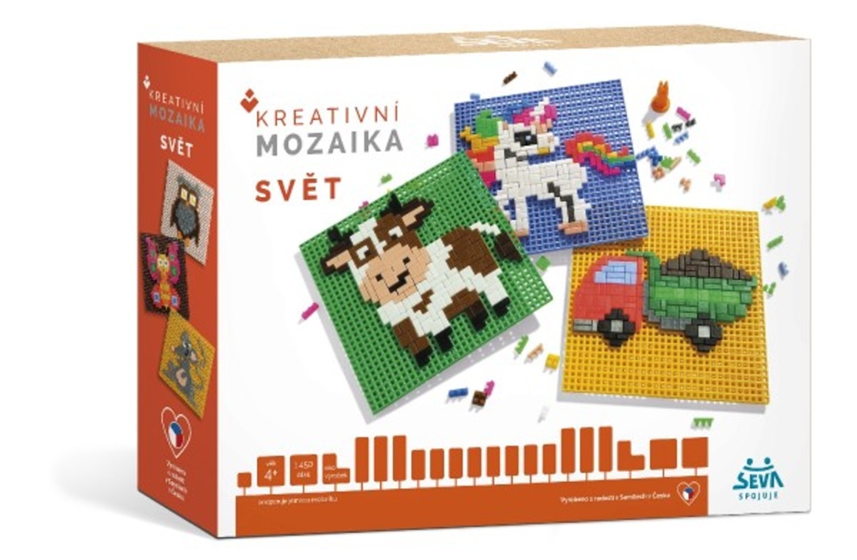 Seva Kreativní mozaika Svět - 1450 dílků