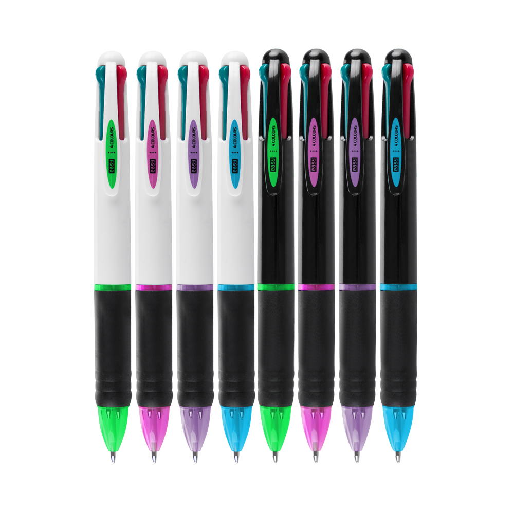 Easy 4COLOURS - Čtyřbarevné kuličkové pero - 0,7 mm - mix barev