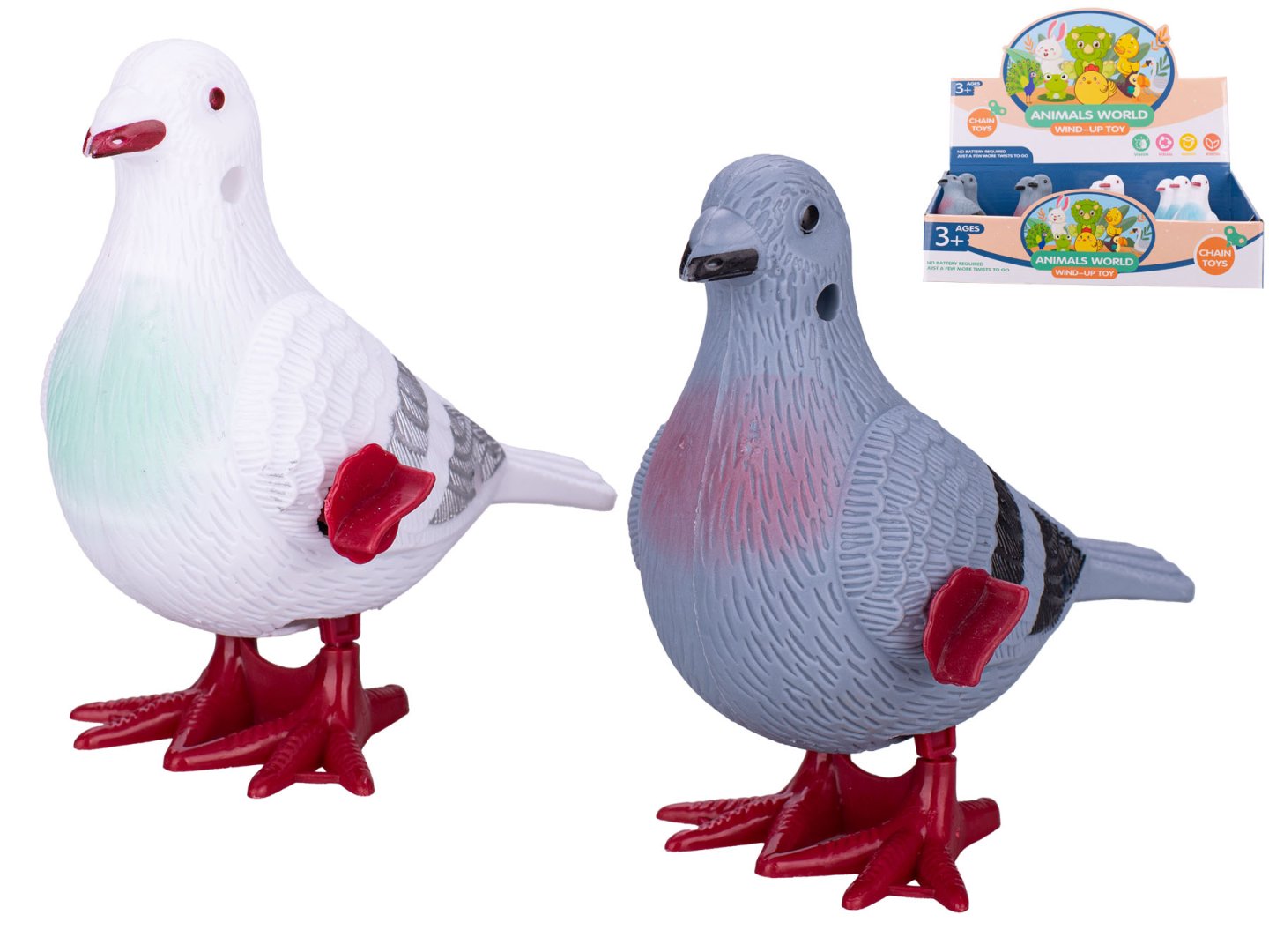 Mikro trading Holub - 11 cm - po natažení skákající