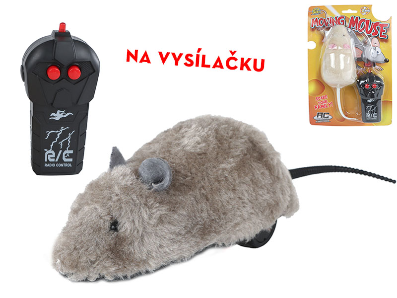 Mikro trading RC myš - 15 cm