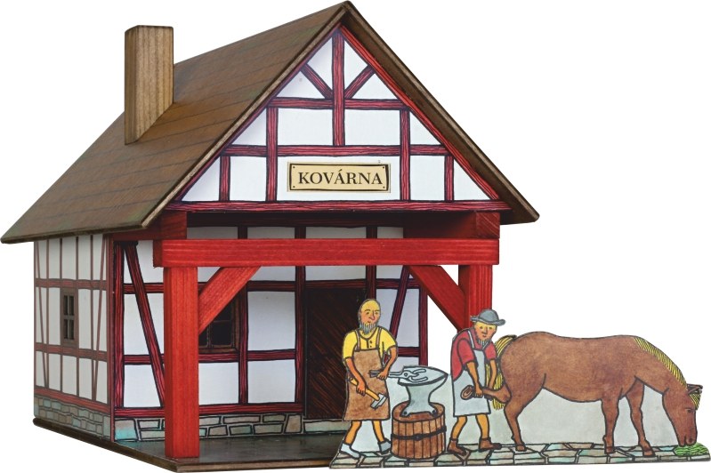 Walachia Stavebnice Walachia - Hrázděná kovárna