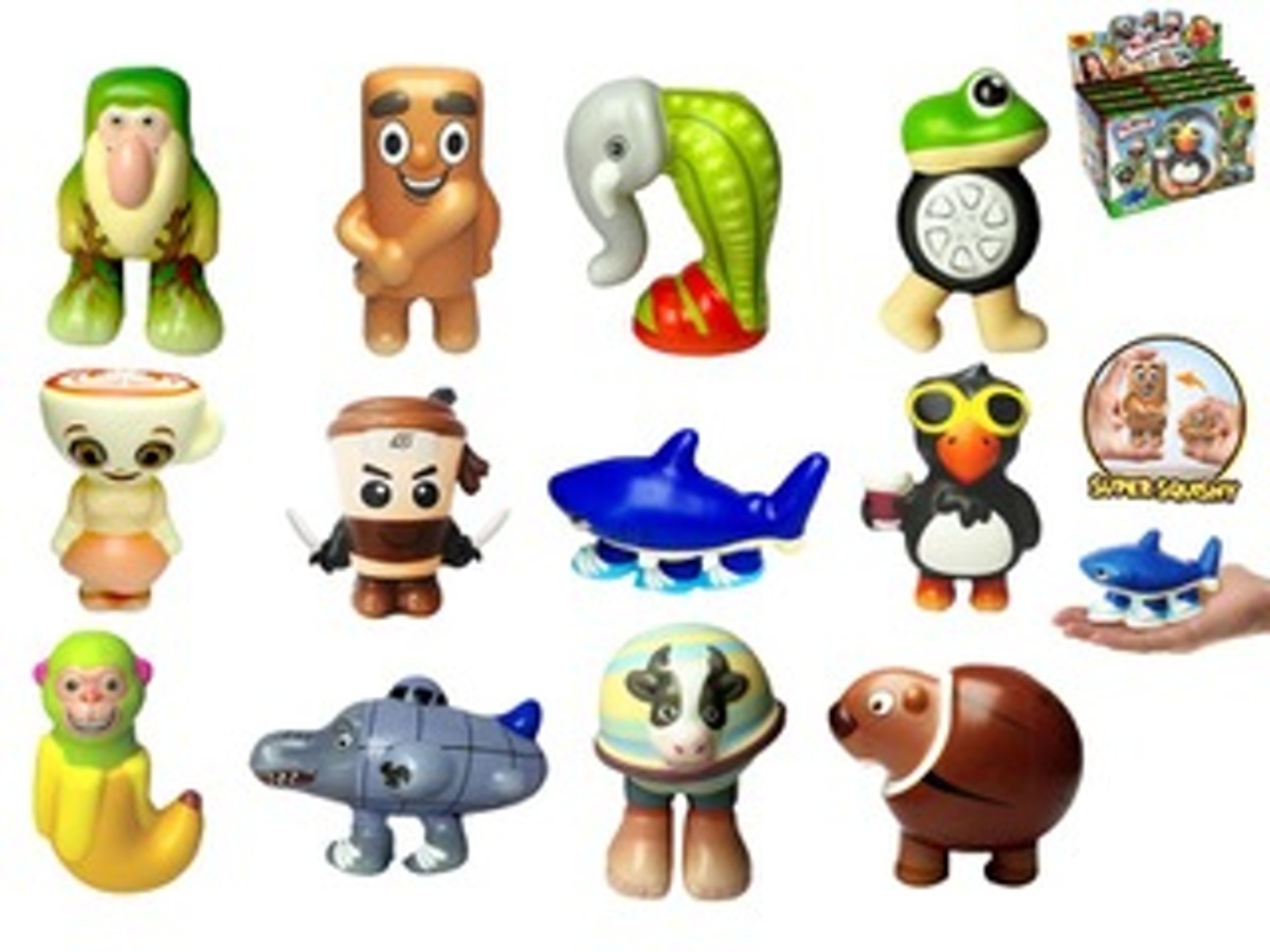 Mikro trading Brainrot PuffUps Squishy - 12 druhů