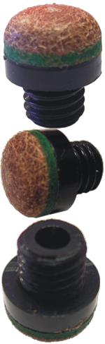 Ostatní Šroubovací kůže UH - průměr 12mm, plastový závit
