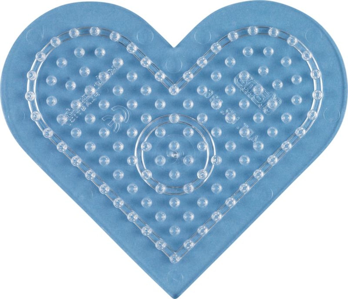Hama Podložka na zažehlovací korálky MIDI - malé srdce