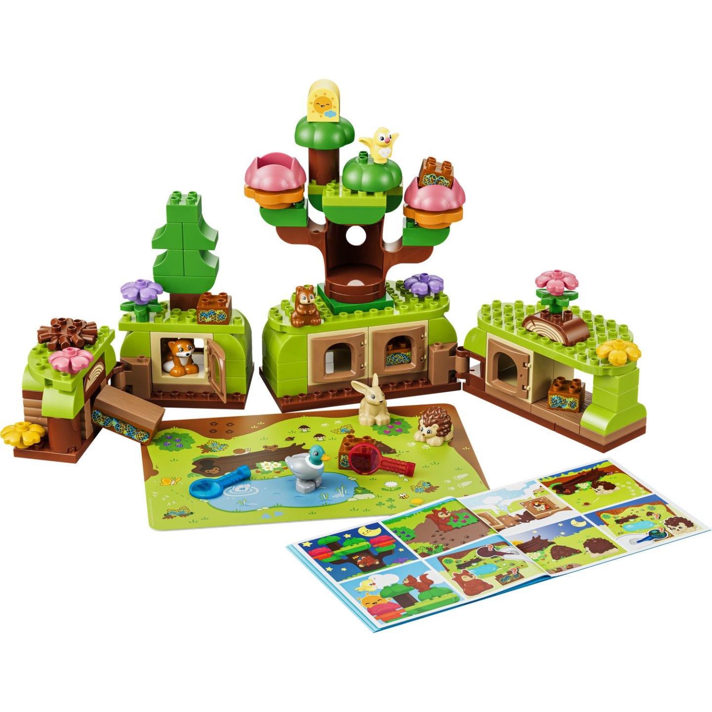 Levně LEGO DUPLO 10480 - Les plný objevů a divokých zvířátek