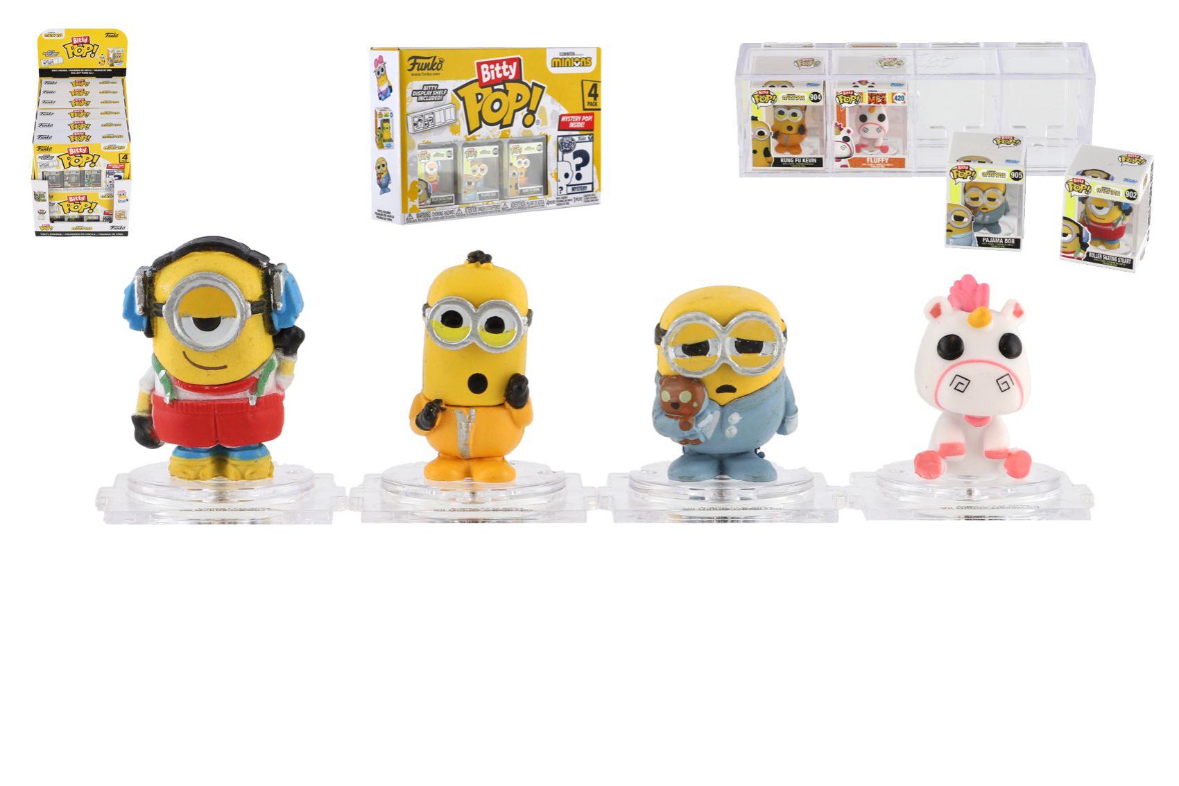 Levně Teddies Bitty POP! - Sada figurek Mimoni - 4 ks