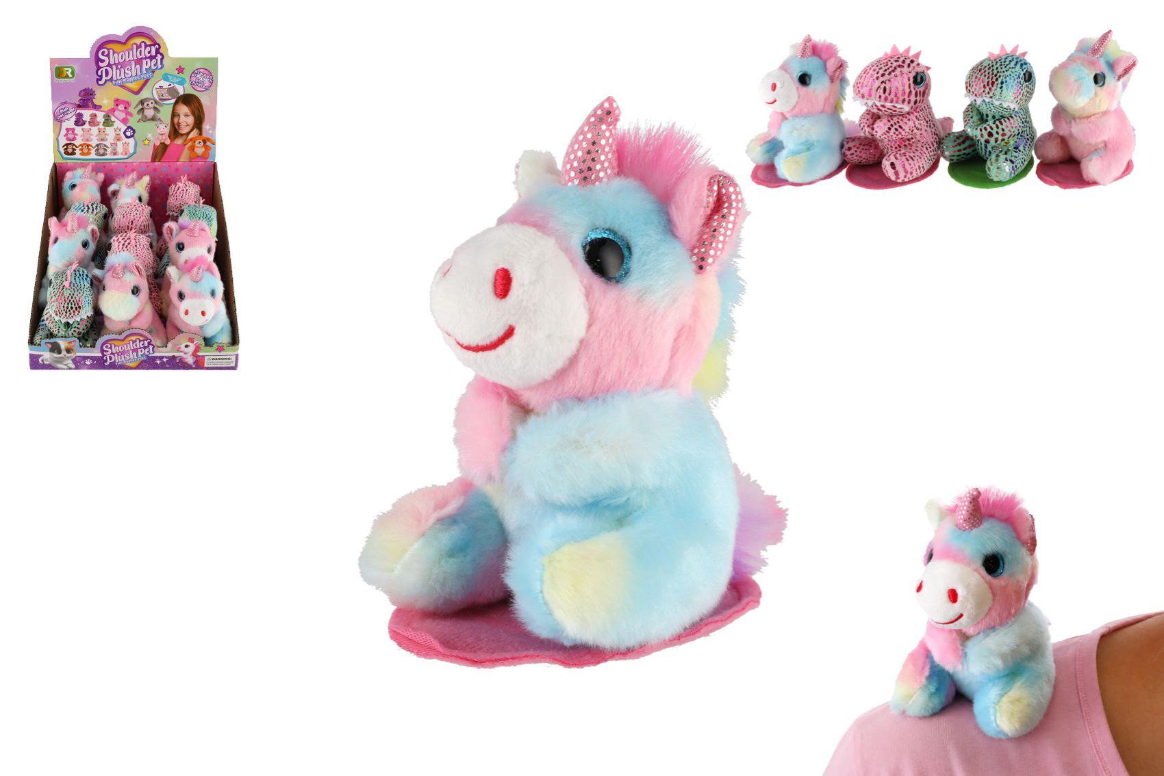 Levně Teddies Zvířátko s magnetem plyšové - 4 druhy