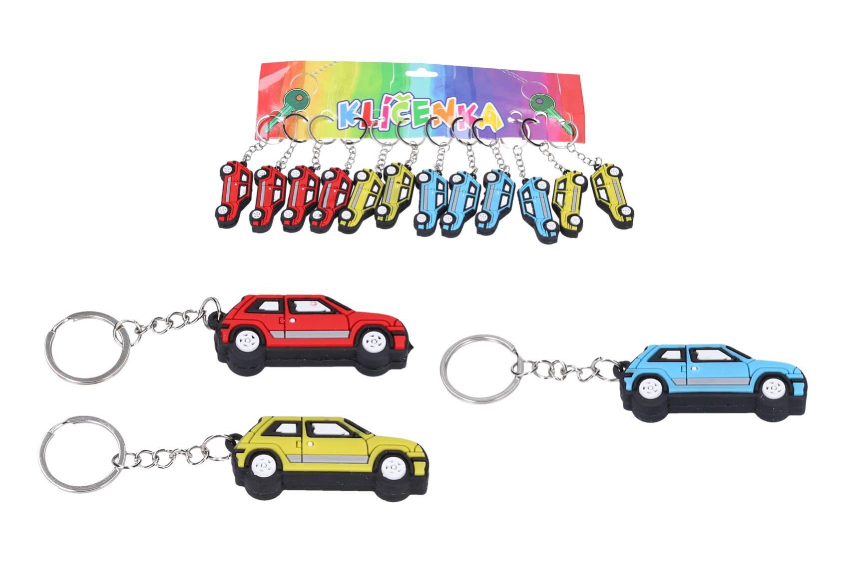 Levně Wiky Přívěsek na klíče - Auto - 12 cm