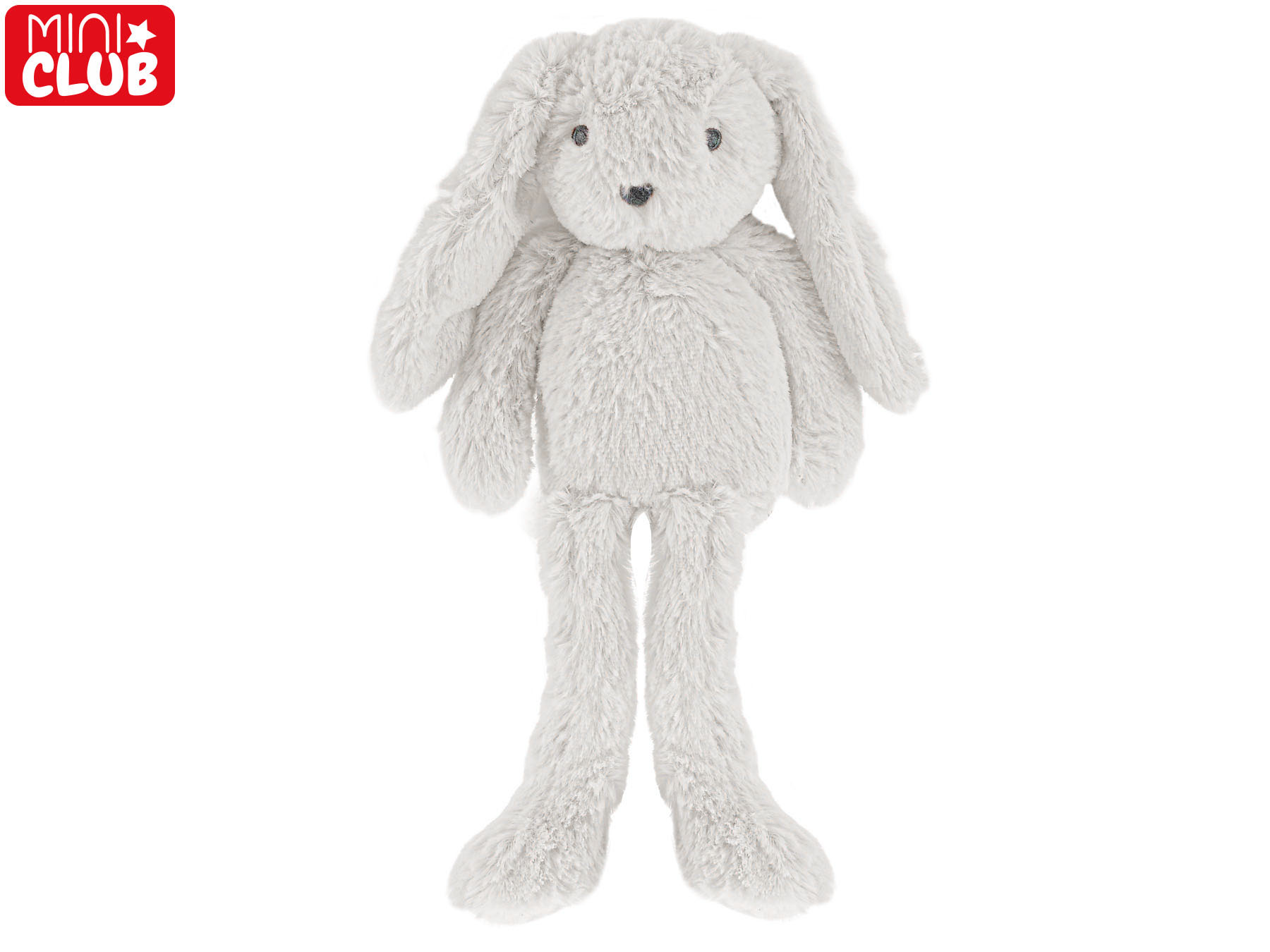 Levně Mini Club Mini Club - Zajíček plyšový - dlouhé nohy - 30 cm - bílá