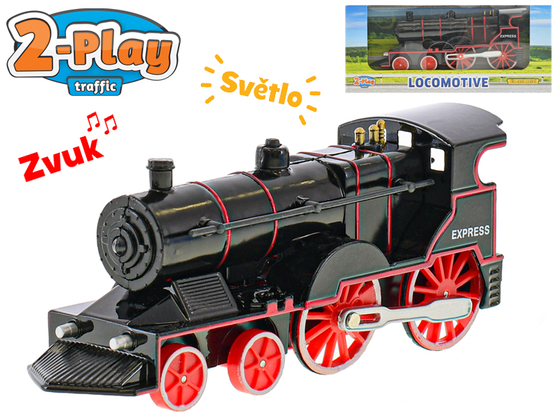 Mikro trading Lokomotiva/Vlak - 15 cm