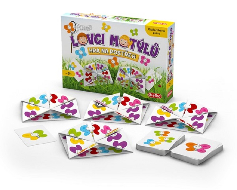 Efko Lovci motýlů - dětská postřehová hra
