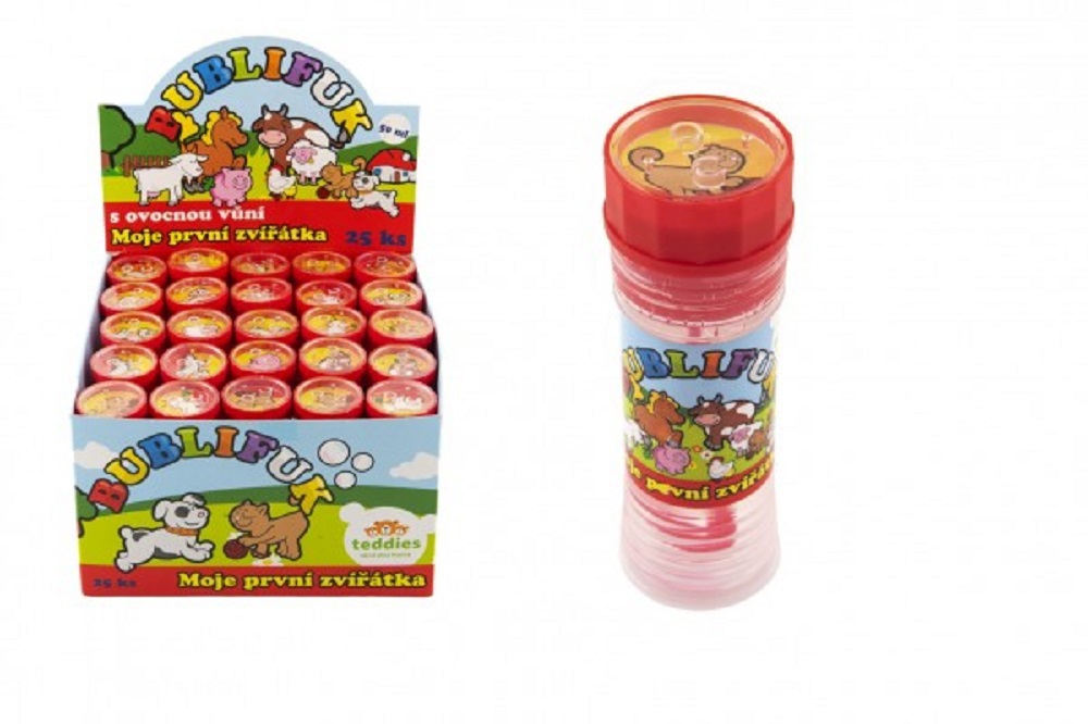 Teddies Bublifuk Moje první zvířátka - 50 ml