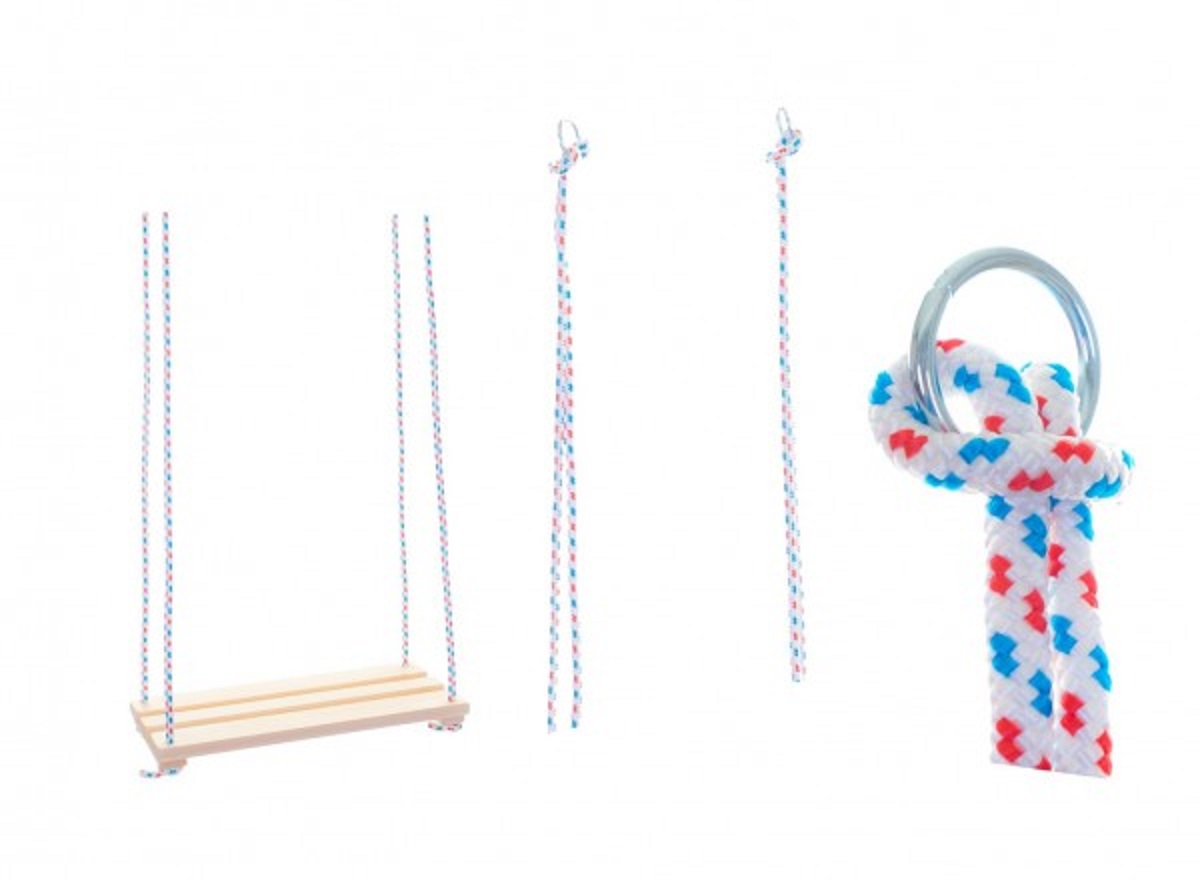 Teddies Houpací prkénko - dřevo