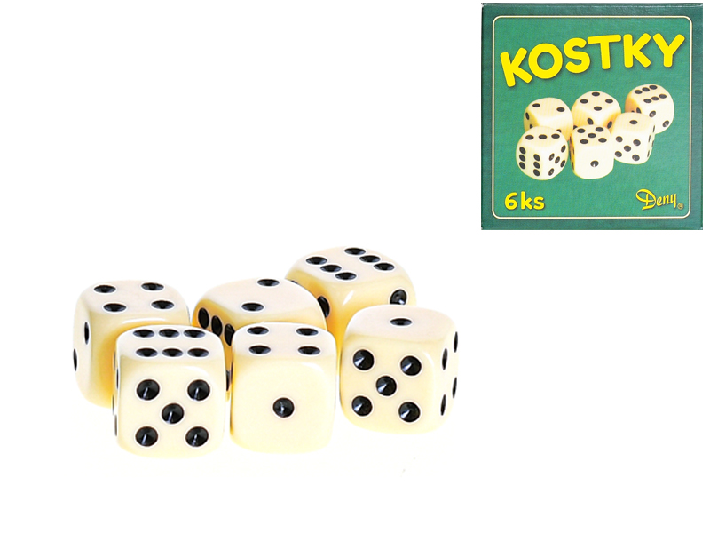 Teddies Hrací kostky - společenská hra