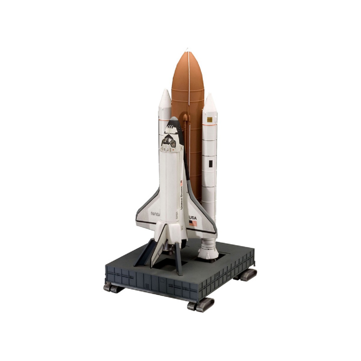 Revell Plastikový model vesmírné rakety Space Shuttle Discovery and Booster Rockets