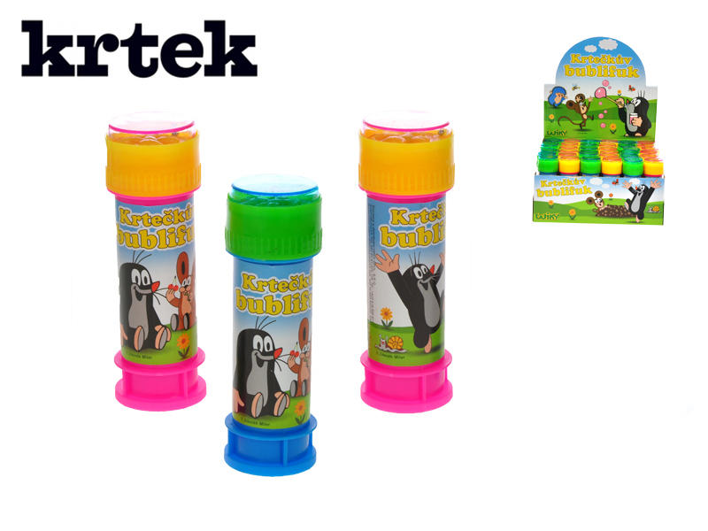 Wiky Krtek - Bublifuk s hrkavkou - 11 cm
