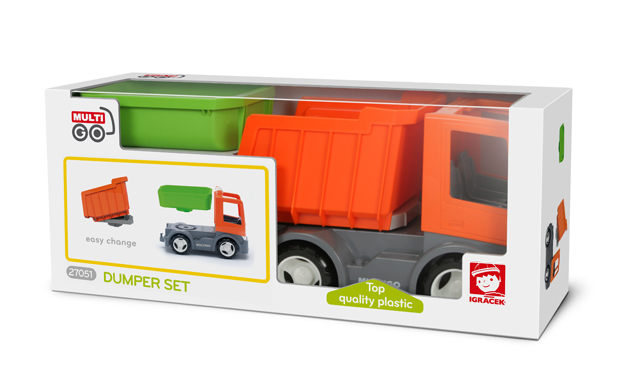 Efko Igráček MultiGo 1+2 - Sklápěčka eko balení