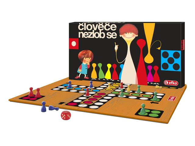 Efko Společenská hra - Člověče nezlob se! - RETRO