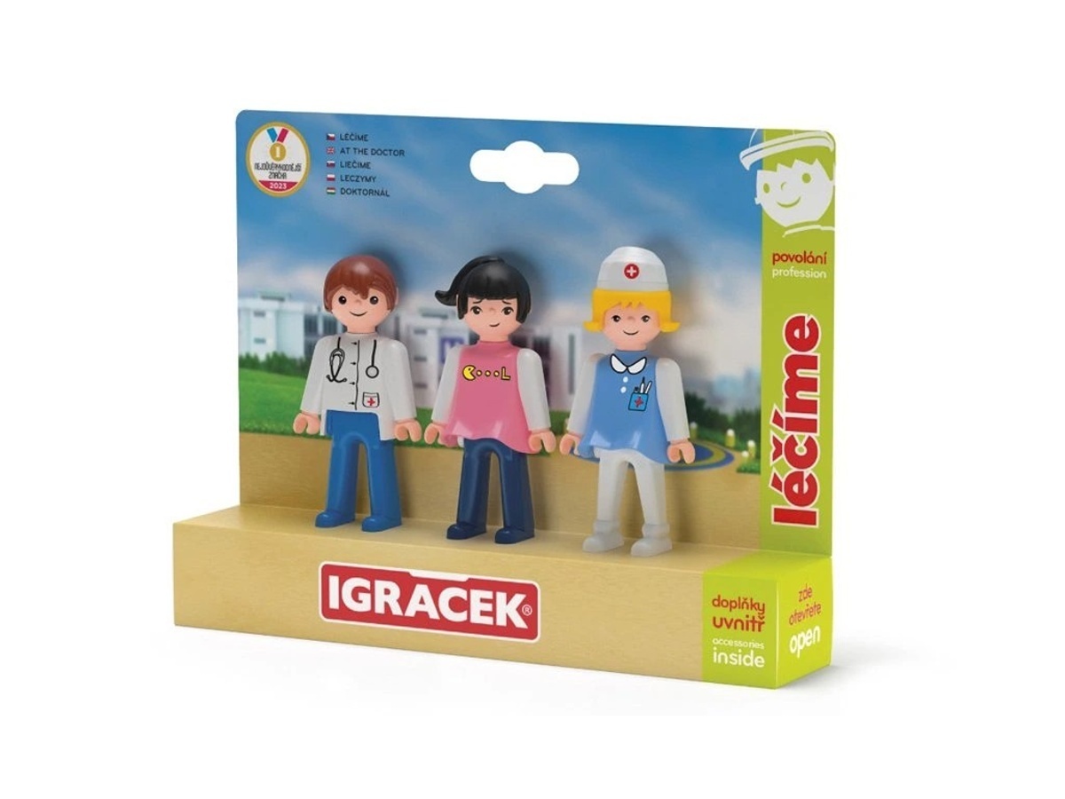 Efko IGRÁČEK TRIO - Léčíme: Doktor, sestřička a pacientka