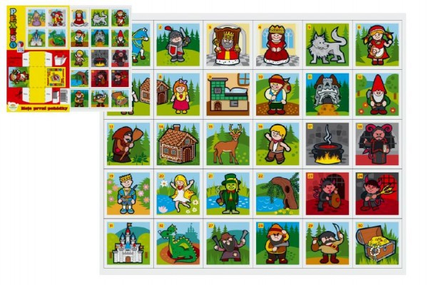 Teddies Moje první pohádky - Pexeso papírové