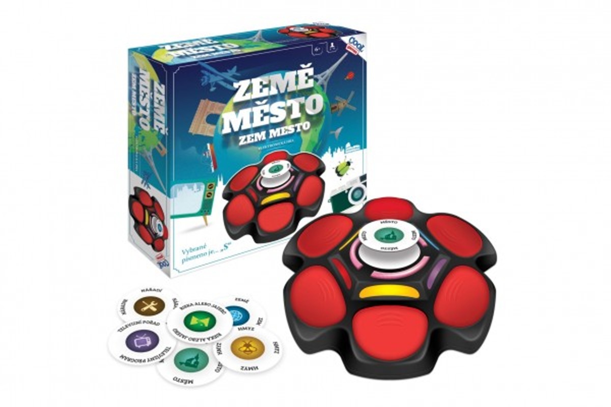 Teddies Země, město - elektronická společenská hra