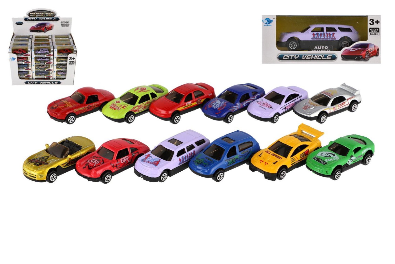 Teddies Auto - 7 cm