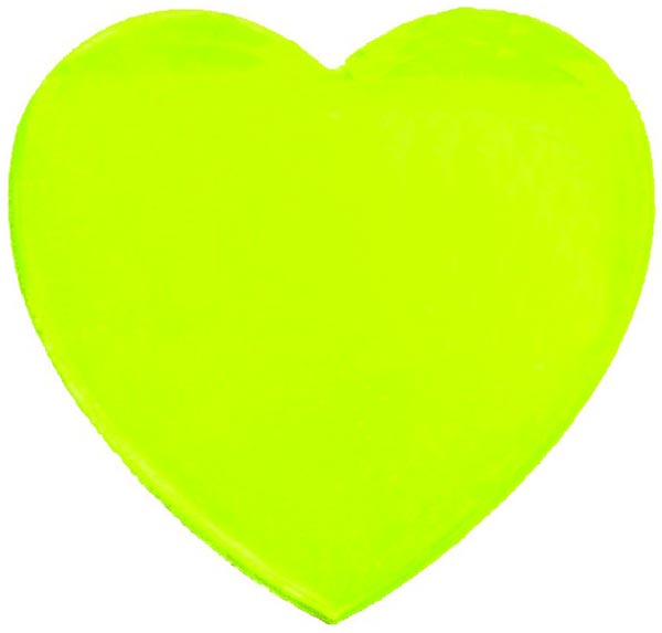 Lemac Reflexní samolepka - srdíčko