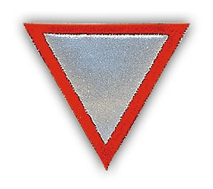 Lemac Reflexní nažehlovací obrázek - trojúhelník