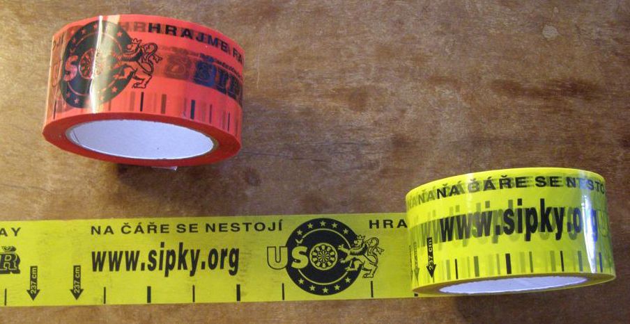 Zuriel Odhodová čára UŠO "nekonečná" - 66 m - červená